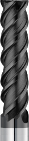High-performance VHM milling cutter with overlong cutting edge